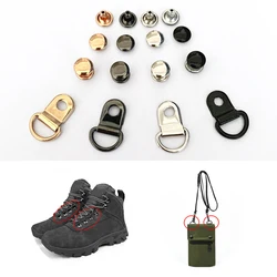 10 pcs Bag Shoe Strap Buckle for Repair Hiking Climbing Boot Practical Repair Buckles DIY Craft Bag Metal Decorative Accessories