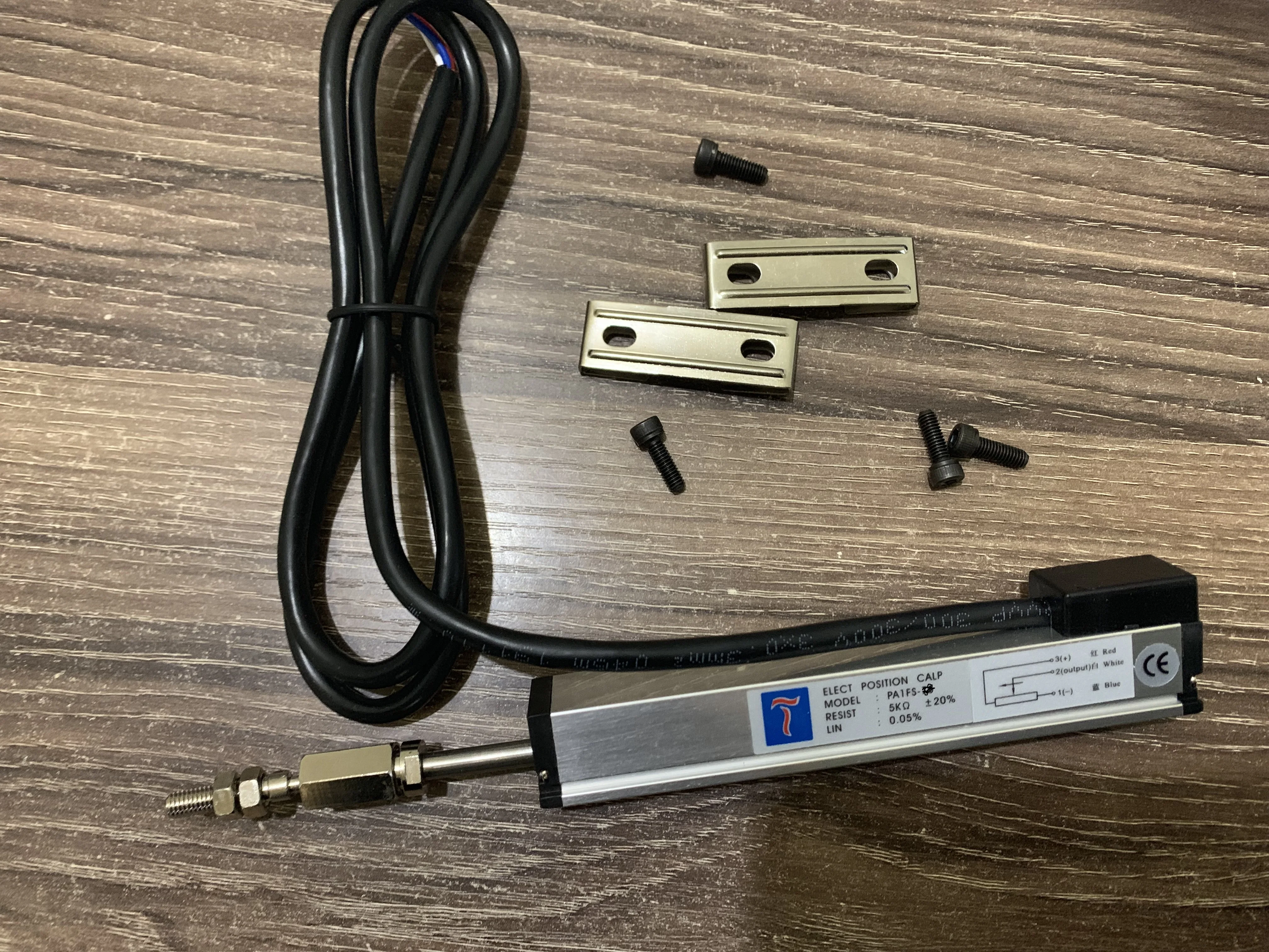 Pa1fs-100 Pa1fs-100mm Miniature Trolley Electronic Ruler Injection ...