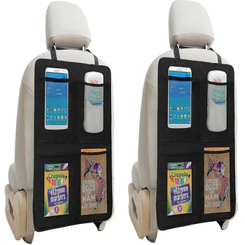 

Universal Car Seat Back Organizer Multi-Pocket Storage Bag Tablet Holder Automobiles Interior Accessory