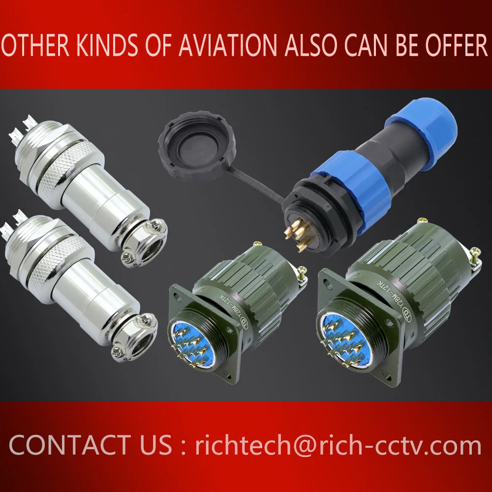 Wire Connector Terminals Wire Connector Electrical Connectors Electrical Connector Cable Connector 10sets/lot GX16 2/3/4/5/6/7/8/9 Pin Male & Female 16mm L70-78 Circular Aviation Socket Plug Wire Panel XLR Connector