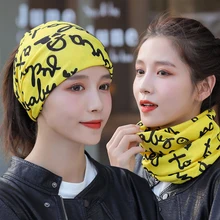 Winter Fashion Cycling Face Mask for Women Cashmere Warmer Riding Scarf Neckerchief Neck Gaiter Hair Band Headband Bandana Snood