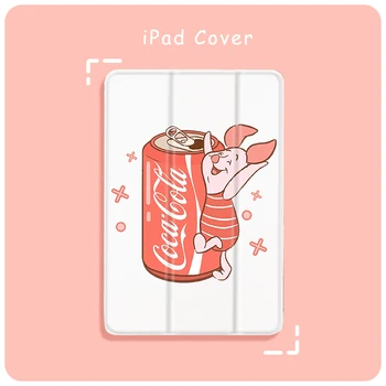 

10.2-in iPad 2019 Flip Case Cola Drinks For iPad Mini 5 Pro 2020 Tablet Case Auto Sleep Wake For iPad Air 2 ipad PU Protect Skin