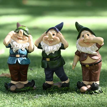 

HOT Home Decoration High-quality Garden Gnomes Statue Ornament Indoor Outdoor Lawn Decoration NDS