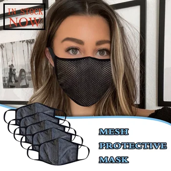 

1/3/5pc Mouth Masks For Dust Protection Mask Washable Earloop Mask Dust Mouth Cover Washable Reusable Mouth Mask Mascarillas