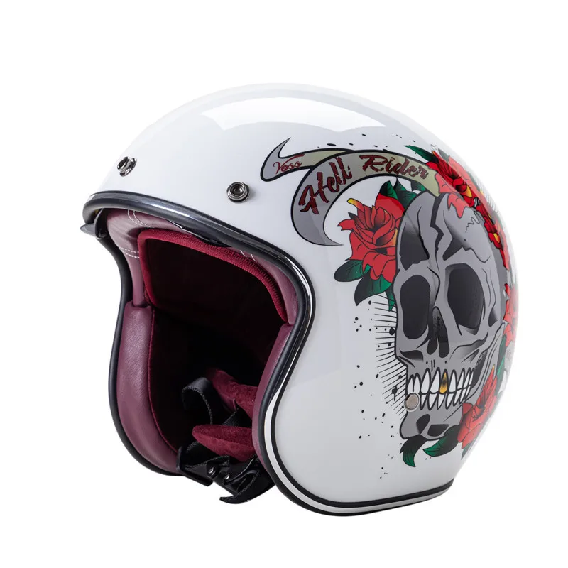 dot-approved-cascos-para-moto-light-weight-open-face-motorcycle-helmet-with-inner-sun-visor-capacete-moto-motorbike-cruiser