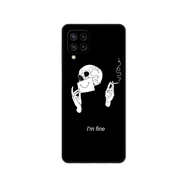 Samsung Galaxy M22 M32 4G Case Phone Back Cover For Samsung M22 Soft Case For Samsung M32 4G M 22 32 Silicon Bumper 6.4inch