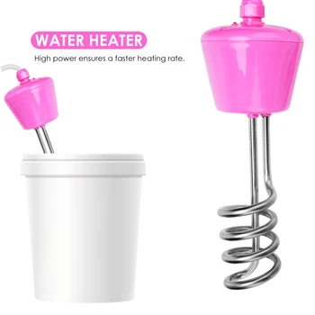 

3000W 200cm Electricity Immersion Water Heater Element Boiler Portable Water Heating rods for Inflatable Swimming Pool