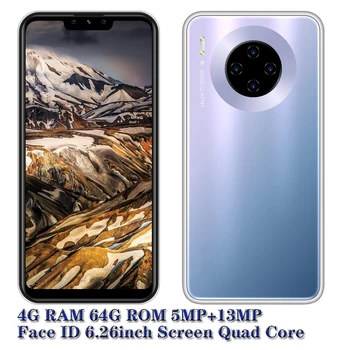 

P40 Pro smartphones Global Version 4GB RAM 64GB ROM 13MP Face ID Unlocked Android Mobile phones Celulares Quad Core 6.26inch 3G