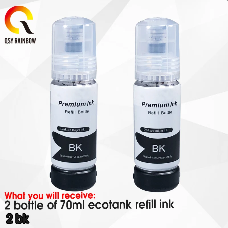 EcoTank Ink For Epson L4160 L4150 L6160 L6170 L6190 L3110 L3151 Printer for Epson EcoTank L3150 101 103 105 106