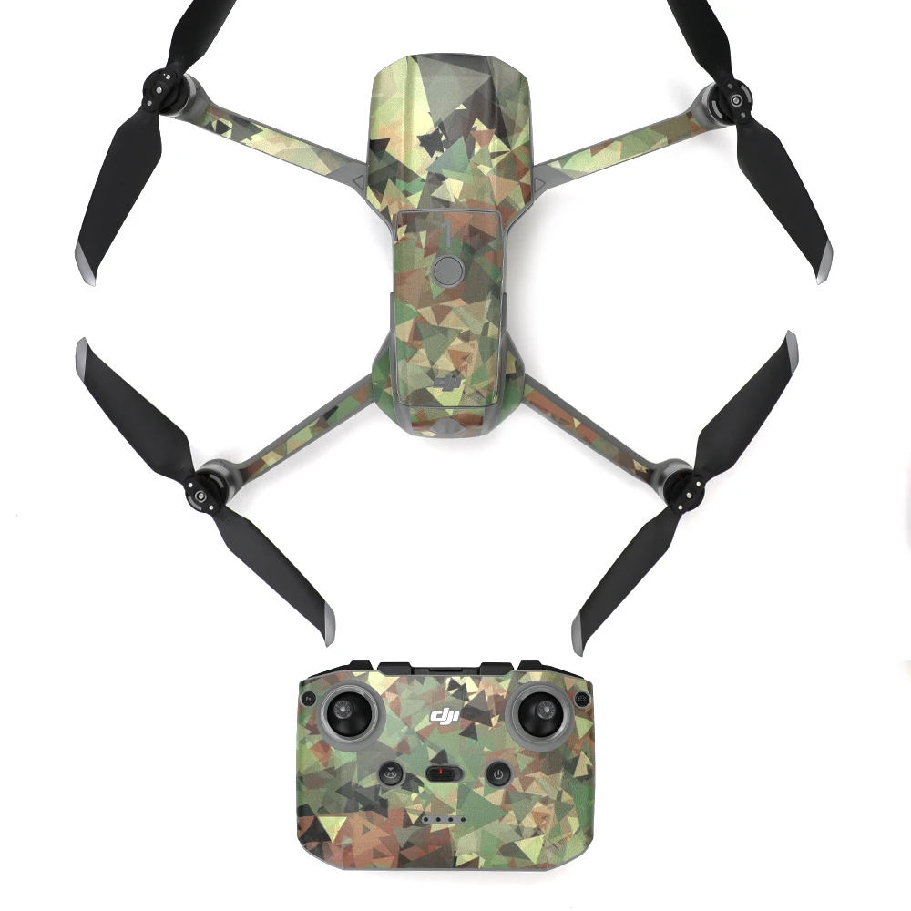 Dron Mavic Air 2 PVC Stickers Scratch-proof  Protective Film Waterproof Decals Skin Sticker for DJI Mavic Air 2 AccessoriesLuminous Stickers for Mavic Air 2 small drone with camera
