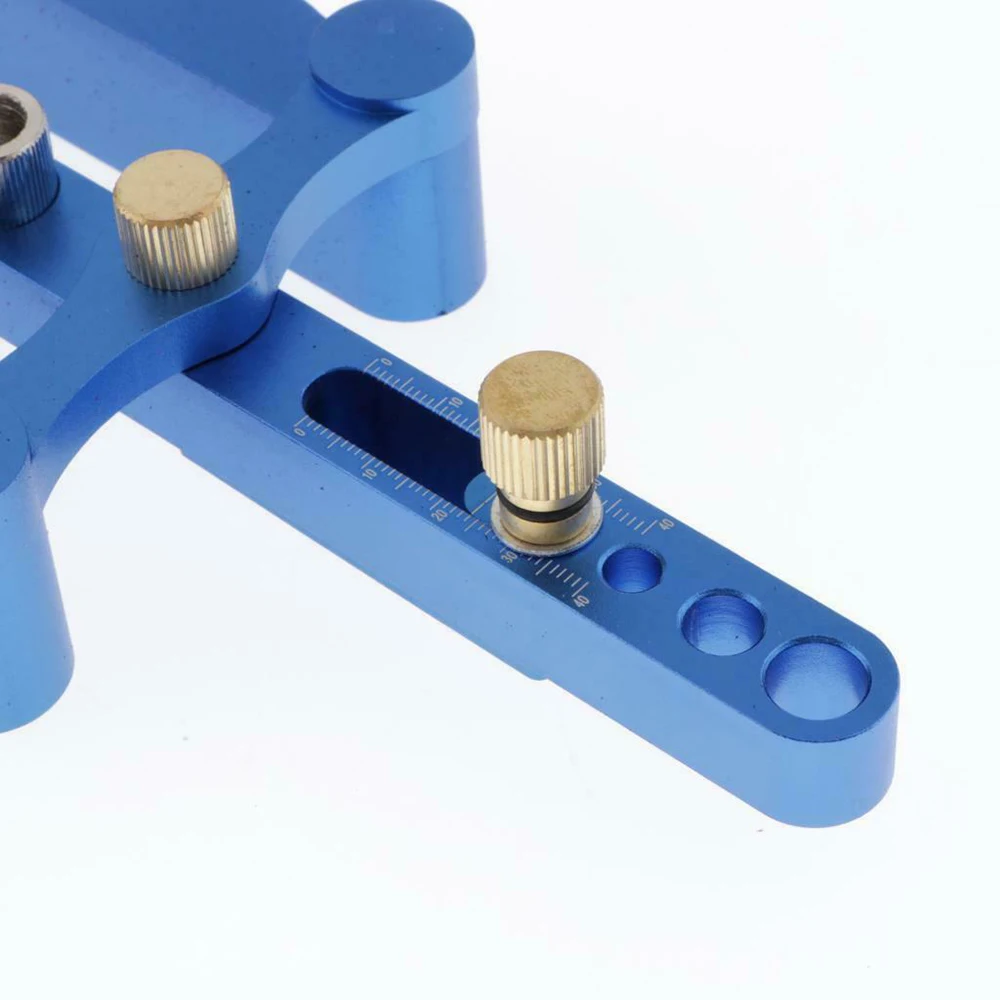 

23.2x9.5cm/9.13x3.74 Inches Punch Dowel Hole Drilling Locator Woodworking Tool