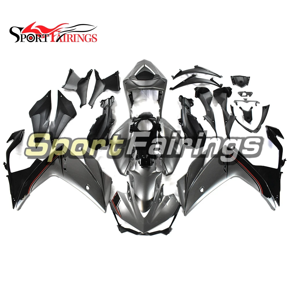 2017 r25 r3 2016 Серый Черный Полный комплект обтекателей для Yamaha R3 R25 2015 пластмассовые