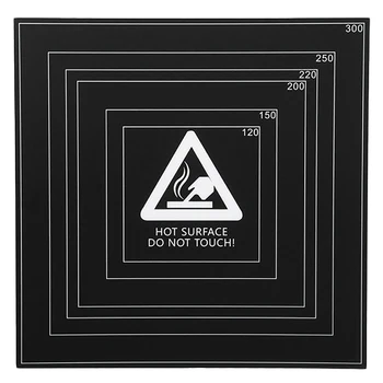 

Protect Printing Platform Sticker 310x310x0.5Mm Heated Bed Film Tape 3D Printers Parts Accessories