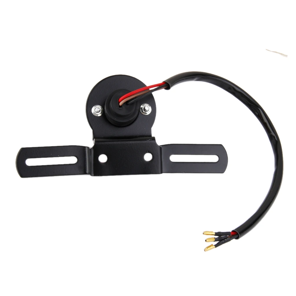 LED Tail Light Stop Lamp with 90cm Brake Cable Fit for Harley Sportster 883 1200 XL