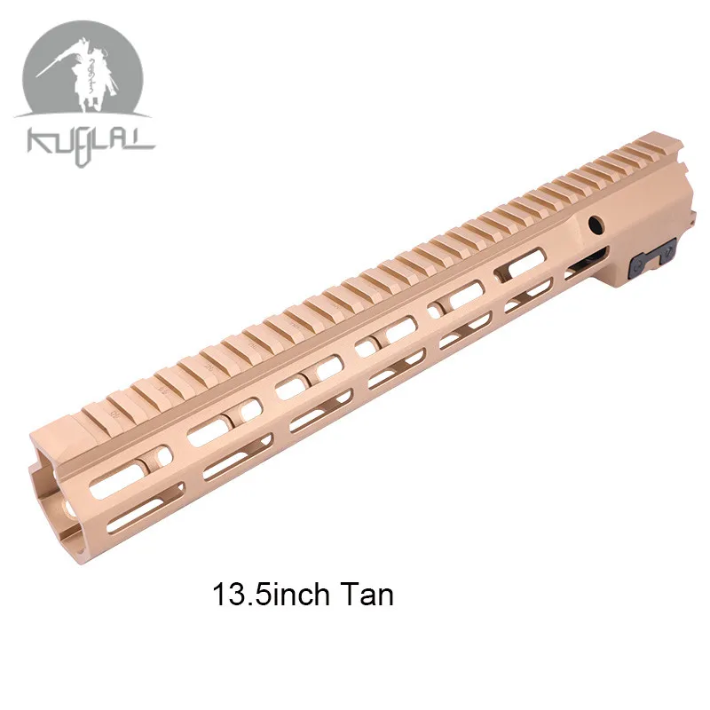 9," 13,5" дюймовый MK16 Handguard Airsoft Quad Rail Mount Tactical Free Float Picatinny Handguard для гелевого бластера - Цвет: 13.5 inch Tan