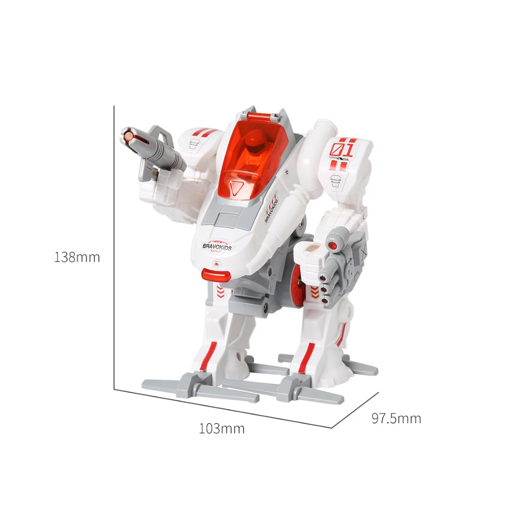 Xiaomi Bravokids DIY робот строитель DIY строительные блоки электрический набор игрушек своими руками головоломка сборная игрушка модель дети мальчик девочки игрушки