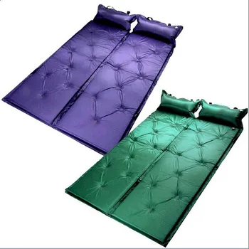 

Double Self Inflating Pad Sleeping Mattress Air Bed Camping Hiking Sleeping Mat 180cm x 120cm Portable Travel Sleeping Mat