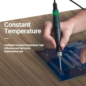 

USB Soldering Iron Tip 5V 8W Smart Electric Powered Portable Soldering Station N1HF