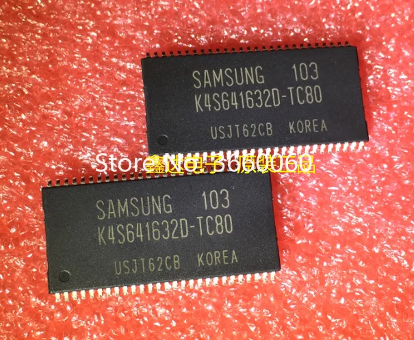 10pcs/lot K4S641632D-TC80 TSOP-54