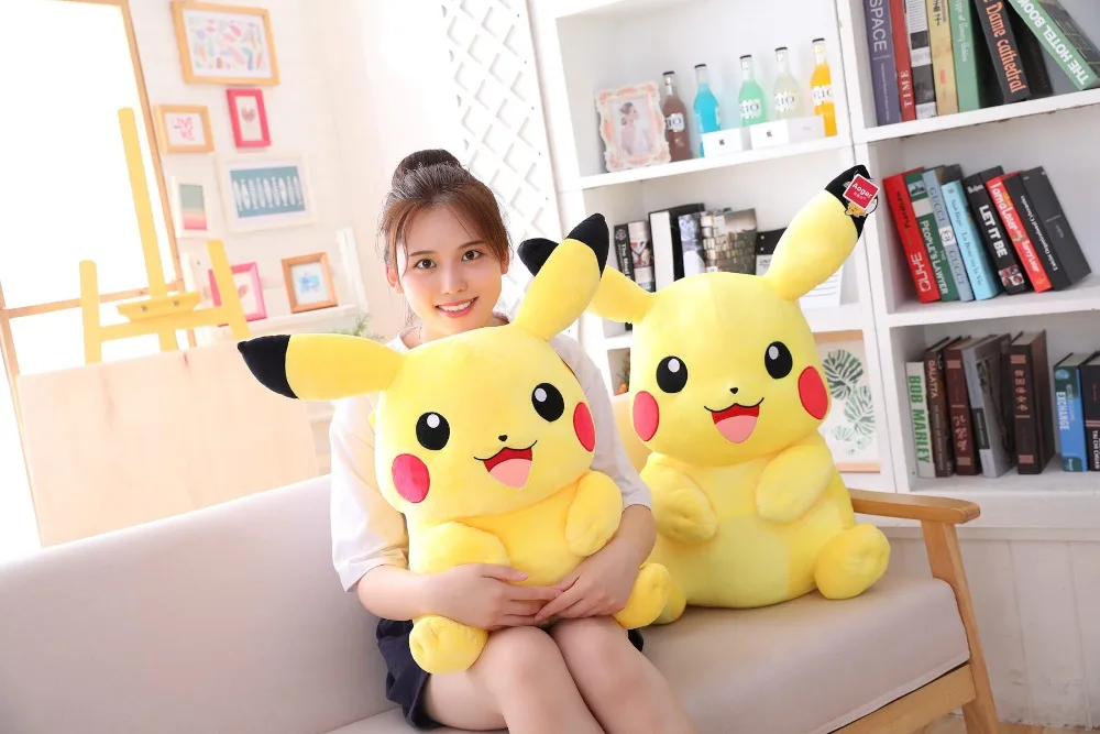 Pokemon - Pikachu Big Sized Stuffed Plush Toy (Different Sizes)