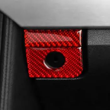

For Ford Mustang 2015-19 Storage Box Switch Cover Trim Copilot Storage Box Cover