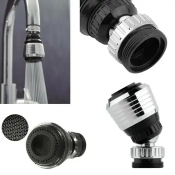 

2020 HOT 360 Rotate Swivel Faucet Nozzle Filter Adapter Water Saving Tap Aerator Diffuser High Quality Kitchen Accessories