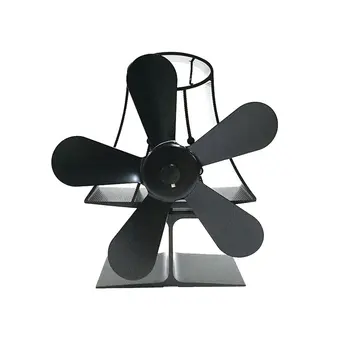 

YL-103 Table Lamp Thermodynamic Fireplace Fan Thermal Power Fireplace Fan Eco Friendly Five-leaf Fan
