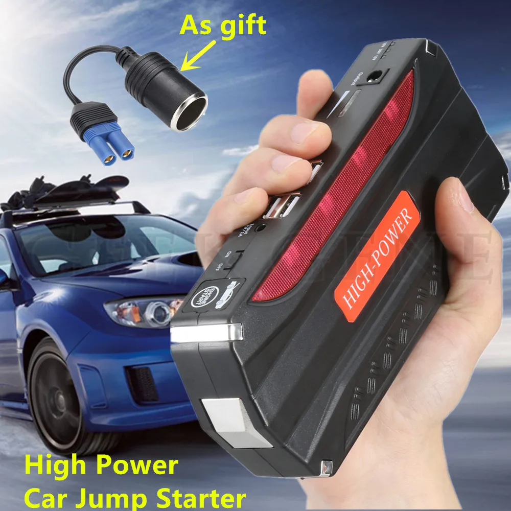 Tanie GKFLY awaryjne urządzenie rozruchowe 12V 600A urządzenie do uruchamiania awaryjnego samochodu Power Bank benzyna samochód z napędem diesel ładowarka do wzmacniacz do akumulatora samochodowego