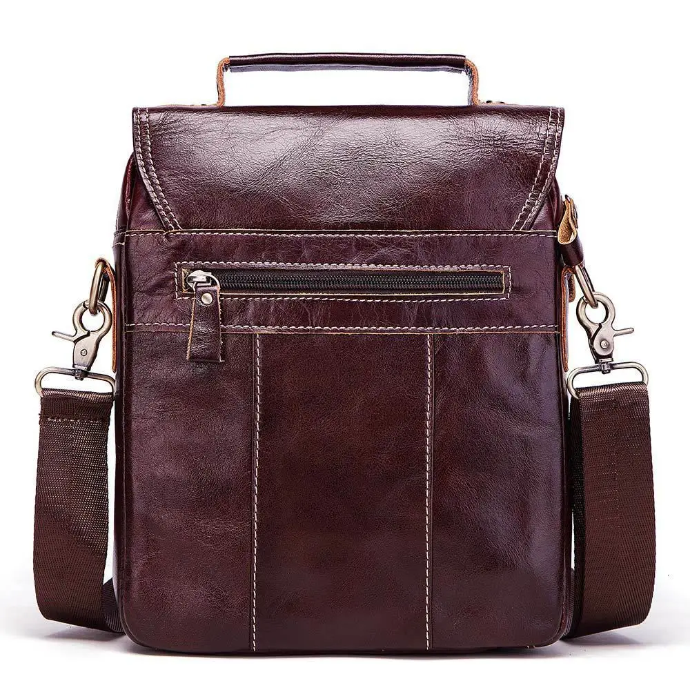 

Genuine Leather Single Shoulder Package Will Capacity Oblique Satchel Men's Leisure Time Male messenger bag men free shipping