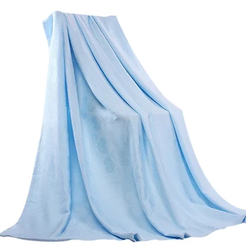 

Modern Bamboo Fiber Blanket Children Solid Color Soft Throw Decor Conditional For Bedspread Cover Blankets Blanket Sofa Bed Air