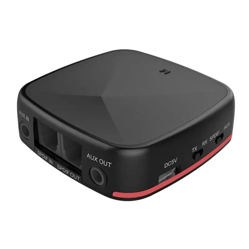 2 в 1 CSR8675 адаптер Bluetooth 5,0 передатчик приемник APTX HD/LL мини аудио 400 мАч низкая задержка поддержка APT-X AAC 54X54X15 мм