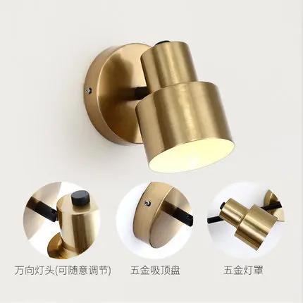 

vintage wall light aplique luz pared wood corridor bedroom bedside home deco bedroom lamp