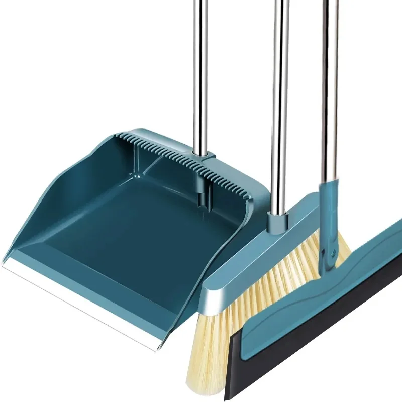 Broom and Dustpan Set Combination Household Soft Hair Magic Broom Broom