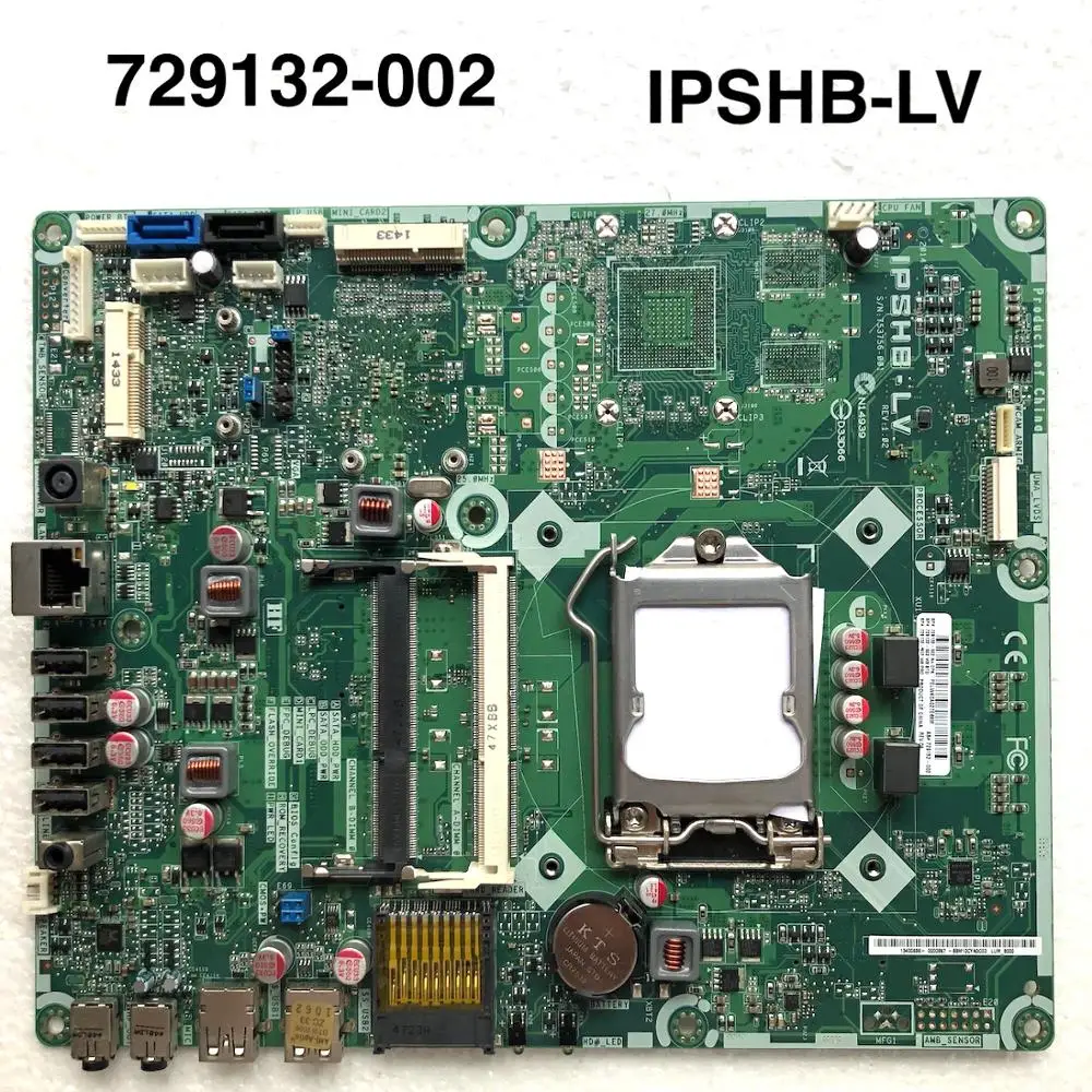 

729132-002 729132-502/602 For HP 20 AIO motherboard IPSHB-LV motherboard 100%tested fully work