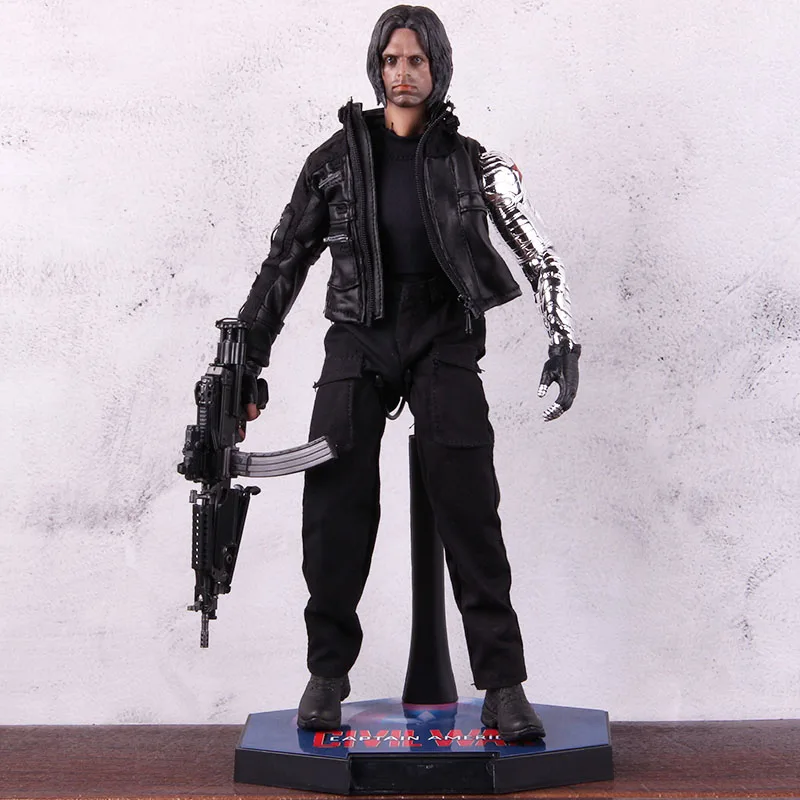 

Avengers Captain America 3 Winter Warrior 1/6th Scale PVC Action Figure Collectible Model Toy Gift for Boys