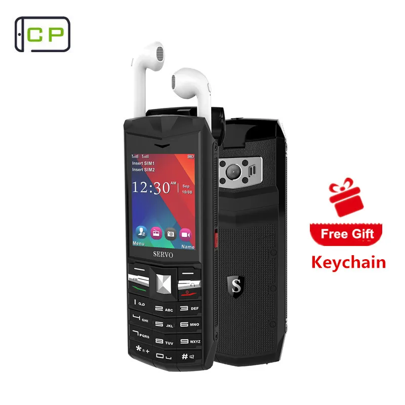 Оригинальный SERVO R26 2 4 &quotмобильный телефон с беспроводными наушниками TWS 5 0 Bluetooth