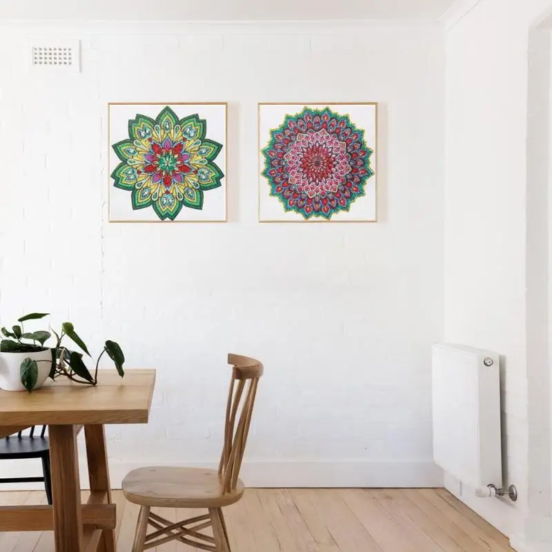 5D DIY Алмазная картина особой формы Мандала вышивка крестиком Мозаичный набор