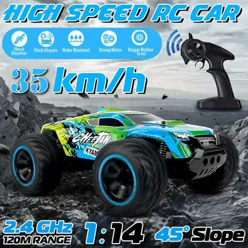 

35Km/h 1/14 RC Car Remote Control Off Road Racing Cars Vehicle 2.4Ghz Crawlers Electric Off-Road Truck Adults RC Car Toys