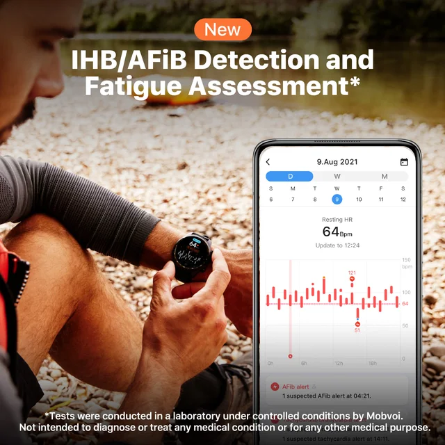 TicWatch Pro 3 Ultra GPS Wear OS Smartwatch Men Qualcomm 4100 Mobvoi Dual Processor System Watch Blood Oxygen IHB AFiB Detection 4