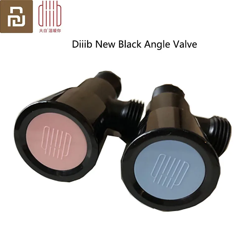 

Youpin Diiib Universal Triangle Valve Black Angle Valve Bathroom Accessories Filling Valves For Toilet Water Heater