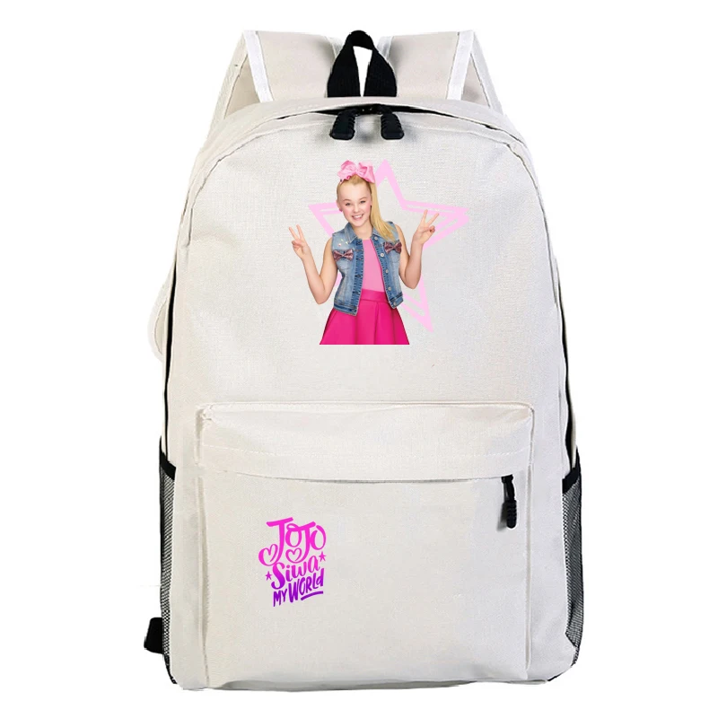 Милый дизайн jojo siwa школьные сумки рюкзаки школьные сумки ранец для девочек и мальчиков детская ортопедическая сумка mochila школьная книга Сумка - Цвет: 1