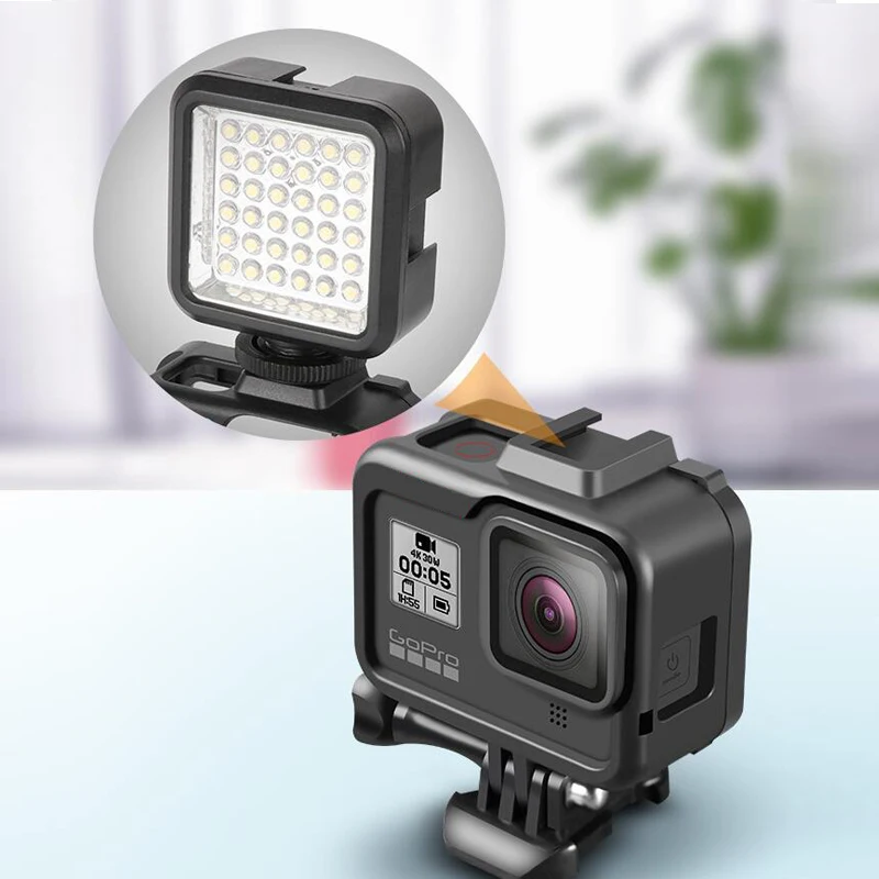 Новинка, защитная рамка для Gopro Hero 8, черный чехол для экшн-камеры, защитное крепление для Go Pro Hero 8, аксессуары для камеры