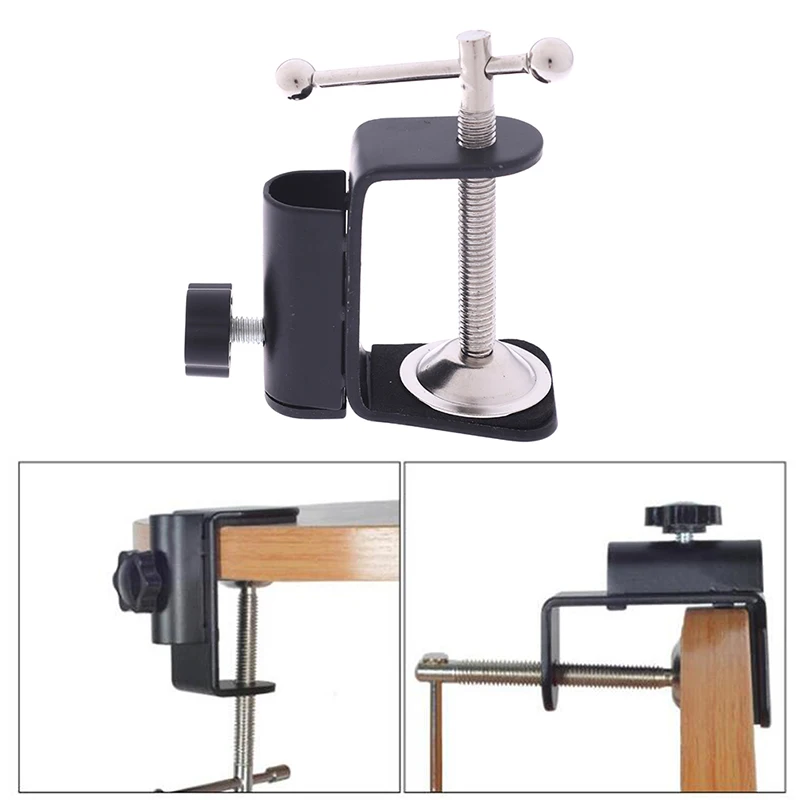 

1Pc Cantilever Bracket Clamp Holder Metal Desk Lamp Clip Fittings Base Hose