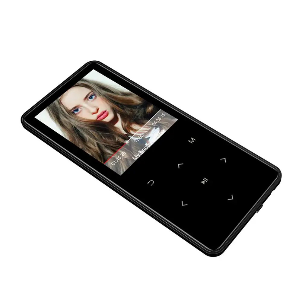 Многофункциональный HIFI неразрушительный Bluetooth Сенсорный экран MP3 плеер портативный тонкий MP5 студенческий английский плеер бег