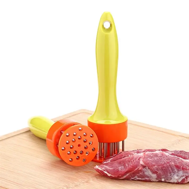 Нержавеющая сталь молоток для мяса Tenderizer легко использовать Эргономичный ручной молоток кухонный гаджет для приготовления пищи