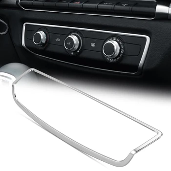 

For Audi A3 8V 2013-2020 Stainless Steel Air Conditioning Adjustment Switch Cover Trim Sticker Interior Accessories