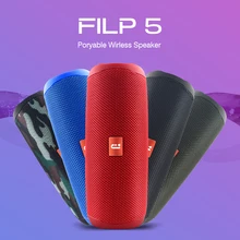 Bluetooth динамик Filp5 водонепроницаемый портативный открытый беспроводной мини Колонка коробка Поддержка TF карты стерео Hi-Fi коробки Большой MP3