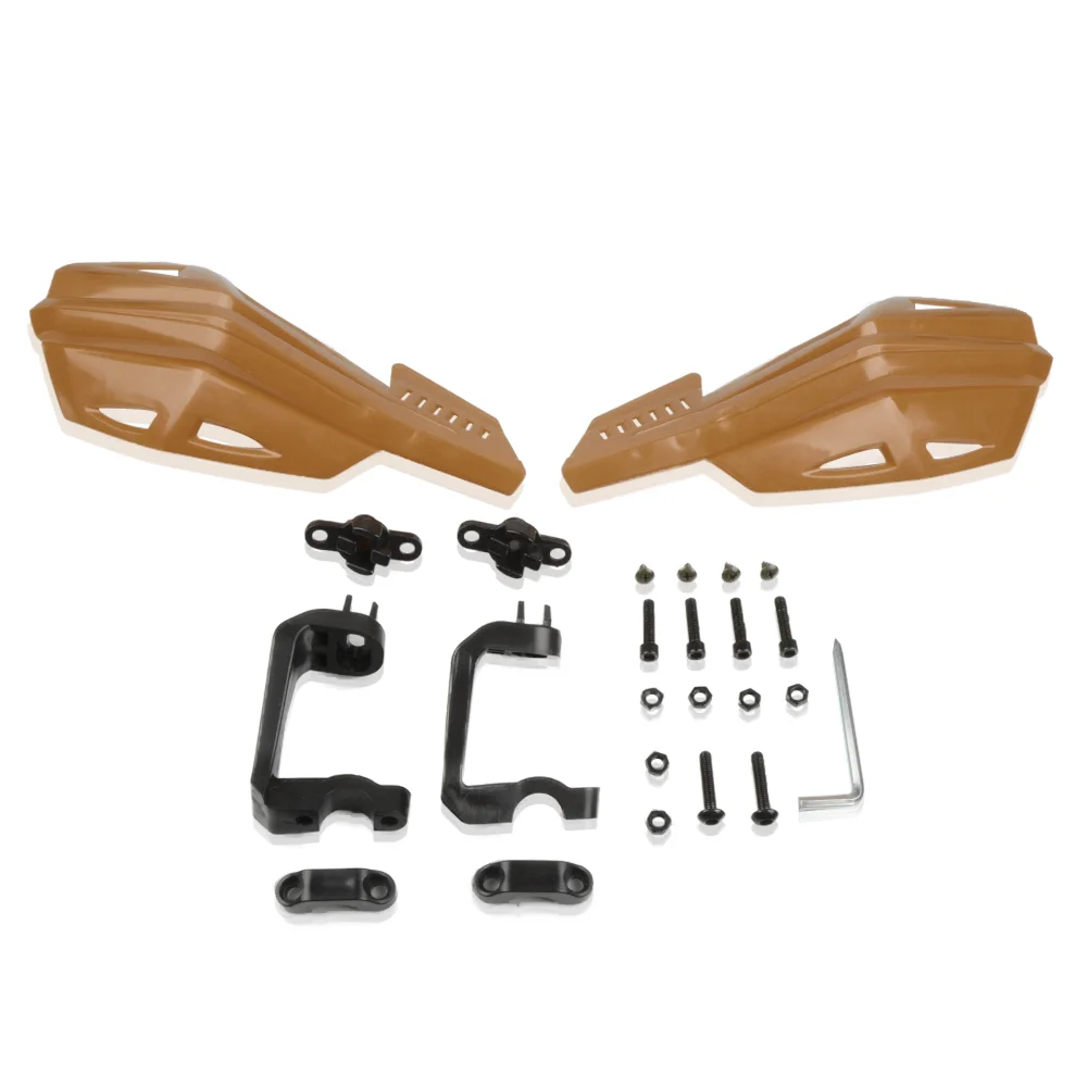 Hand guard motorcycle protection Shock absorb motorbike accesorios de moto handguards For Honda FORZA FORZA300 FORZA250 DIO - Цвет: Light Brown