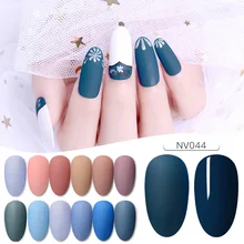 Гель-лак для ногтей замочить от Vernis полуперманентное матовое верхнее покрытие гель лак для ногтей Маникюр УФ Цвет лак для ногтей