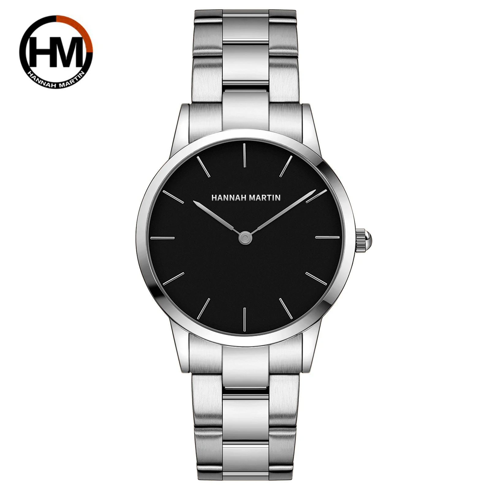 2021 NEW Japan Quartz Pearl Oyster Jade Stone White Shell Waterproof Ladies Full Stainless Steel Classic Wrist Watches for Women 